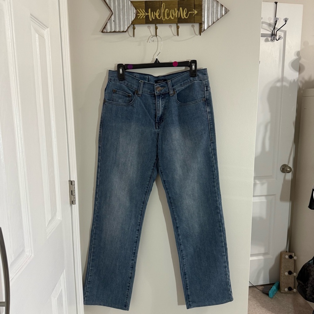 Bogari Womenās Jeans Wide Leg Size 6 with 29ā inseam